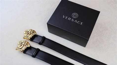 real vs fake versace belt cirlce|authentic versace wallet.